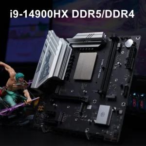 Topton Gaming Motherboard Intel Core i9 14900HX i7 14700HX i5 DDR5 DDR4 USB4 4xNVMe 8xSATA 2.5G LAN MATX NAS Mainboard OpenClaw